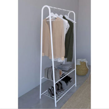 Metal Gardırop Açık Tasarım Kıyafet Askılığı Metal Portmanto - Görsel 2