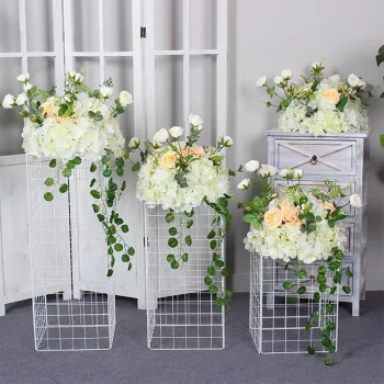 Nikah Organizasyon Malzemeleri Nişan Arka Fon Standı - Görsel 4