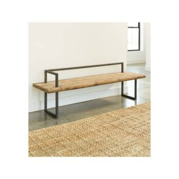 Bench Ahşap Sırtlı Bench Modelleri Ahşap Dekoratif Bank - Görsel 2