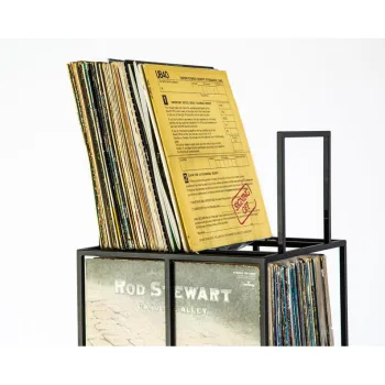 Metal Düzenleyici Plaklık Metal Plak Düzenleyici Organizer - Görsel 7