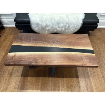 Orta Sehpa Epoksi Reçine Sehpa Epoxy Sehpa - Görsel 3