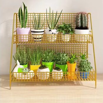 Saksı Rafı Metal Saksı Rafı Metal Çiçek Standı Fiyatı - Görsel 3