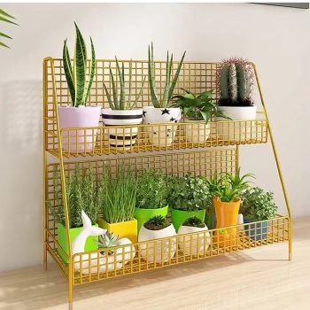 Saksı Rafı Metal Saksı Rafı Metal Çiçek Standı Fiyatı - Görsel 4