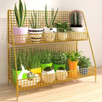 Saksı Rafı Metal Saksı Rafı Metal Çiçek Standı Fiyatı - Görsel 2