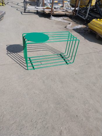 Yeşil Renk Tabureli Ayakkabılık - Görsel 3